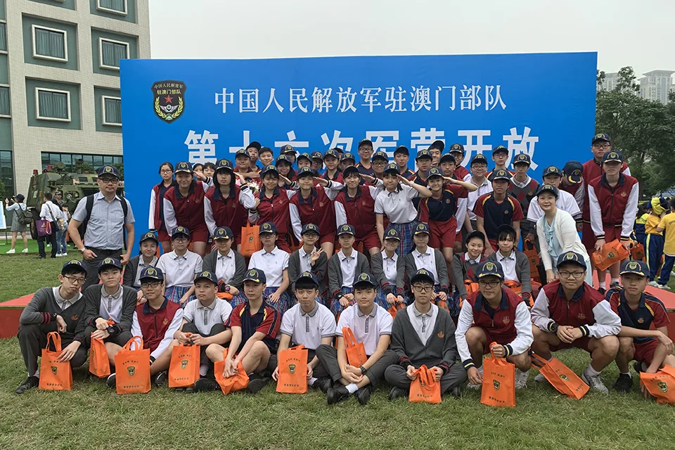 參觀駐澳軍營