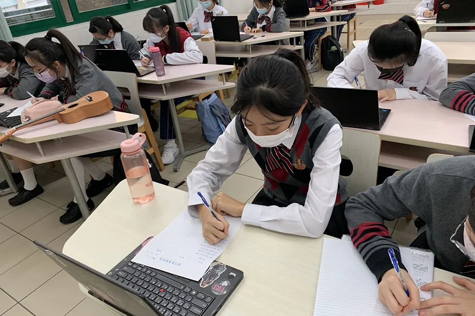 Winners of English Handwriting Competition (Secondary) 2021