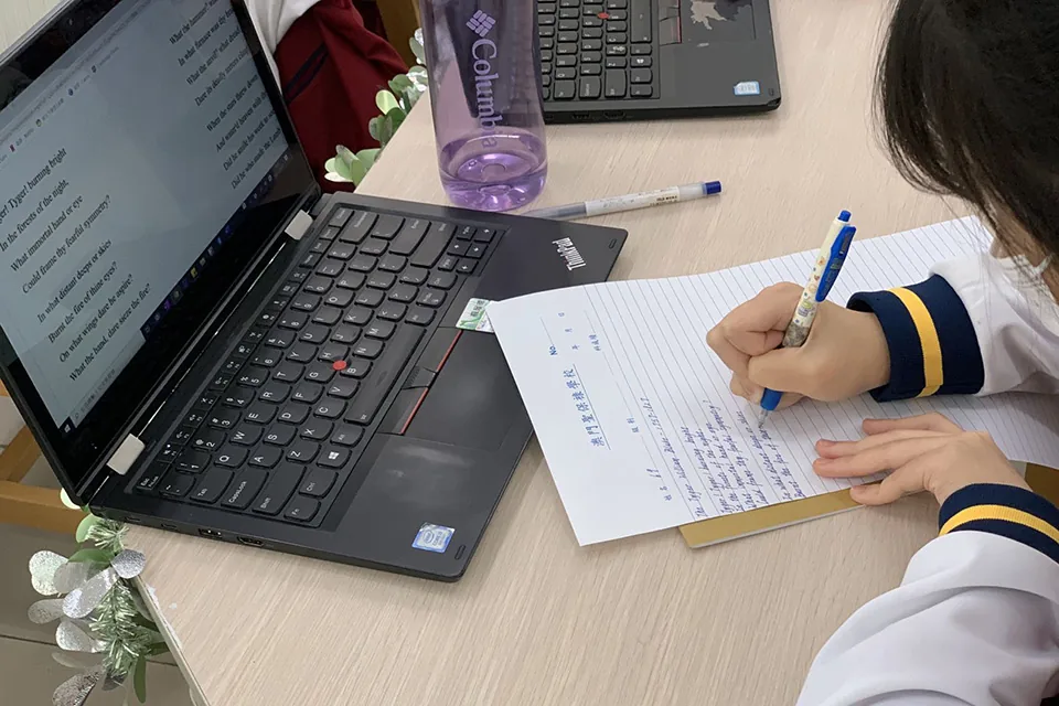 Winners of English Handwriting Competition (Secondary) 2021
