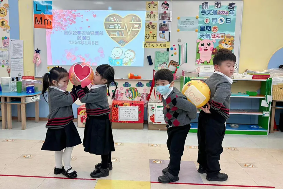 幼稚園部閱讀日