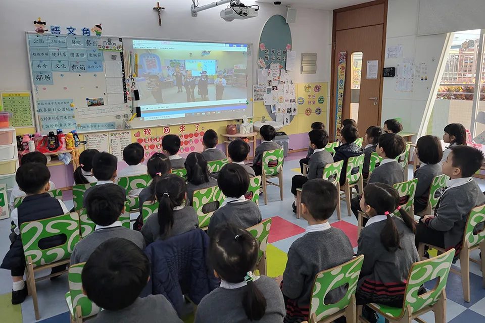幼稚園部閱讀日