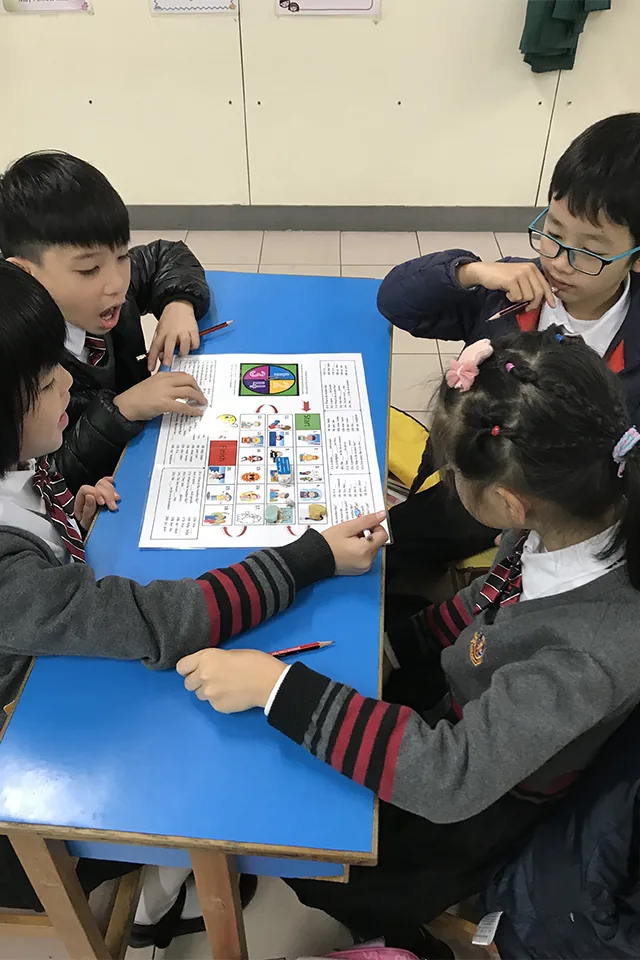 P2 Playing Board Game