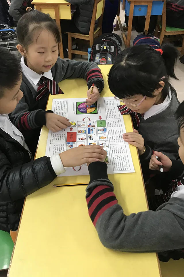 P2 Playing Board Game