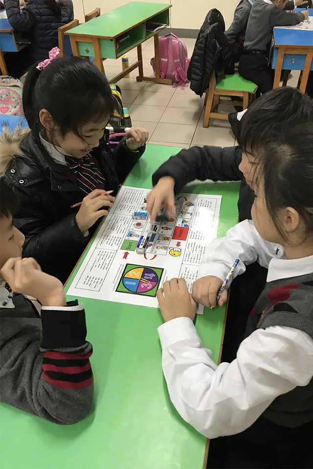P2 Playing Board Game