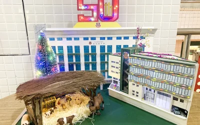 50週年校慶聖誕馬槽和聖保祿宗徒平面設計作品展示