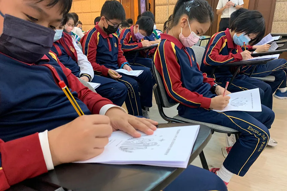 七校小學生四旬期靈修活動