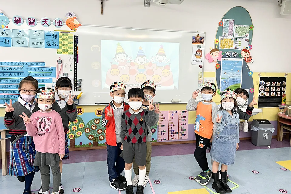 幼稚園3-4月生日會