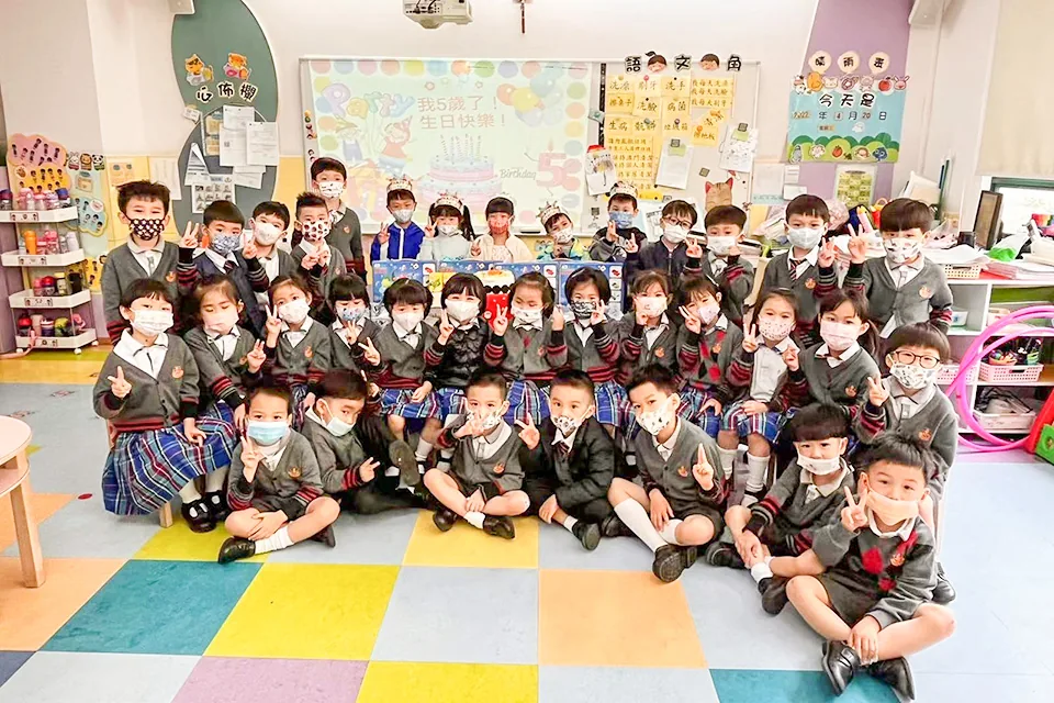 幼稚園3-4月生日會