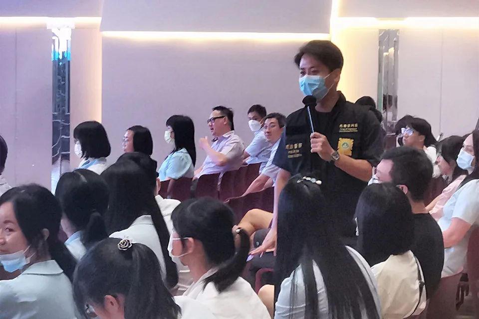 中學部老師培訓～學生事件危機介入處理技巧（進階）講座