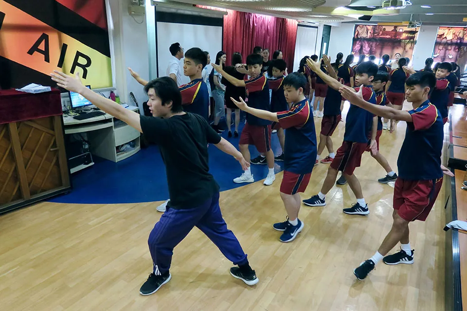 舞藝傳承走進校園活動
