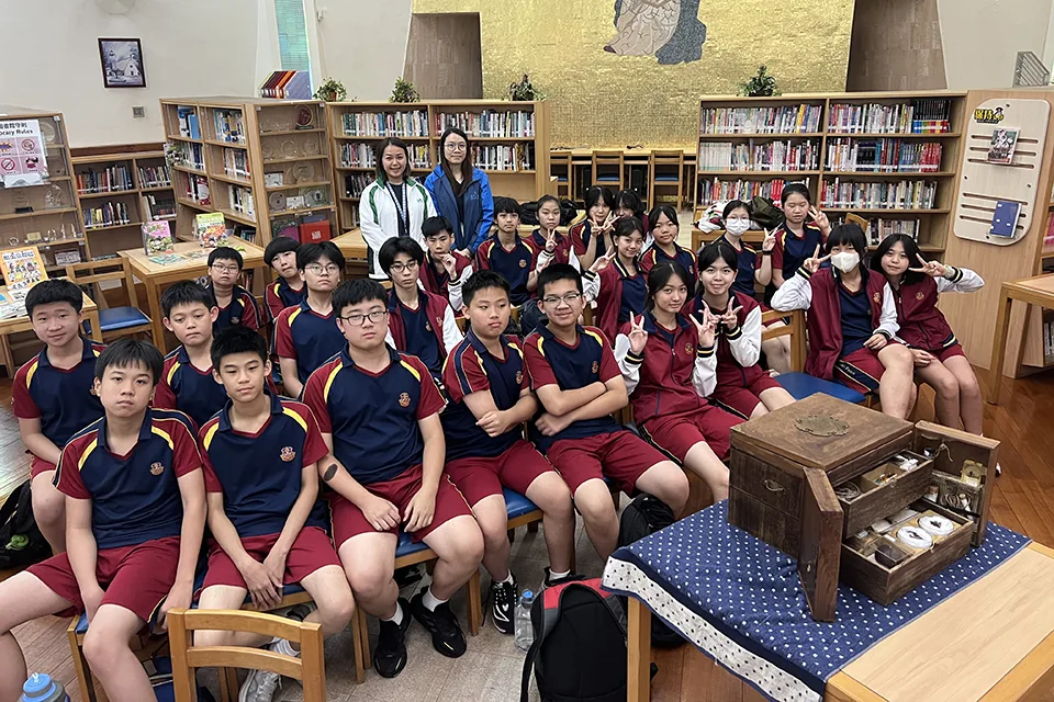 科學館館校合作計劃--「手提標本箱」
