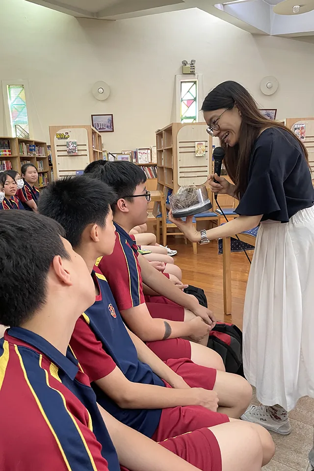 科學館館校合作計劃--「手提標本箱」