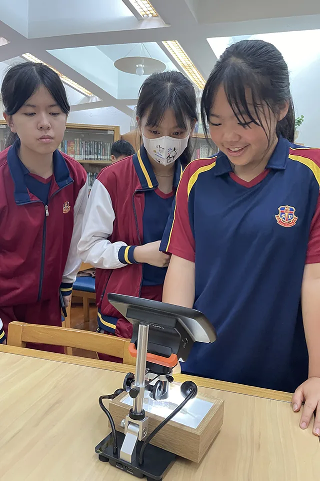 科學館館校合作計劃--「手提標本箱」