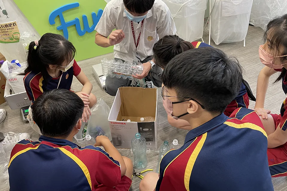 參觀祐漢環保加Fun站