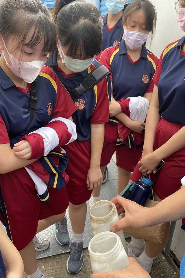 參觀澳門跨境工業區污水處理站