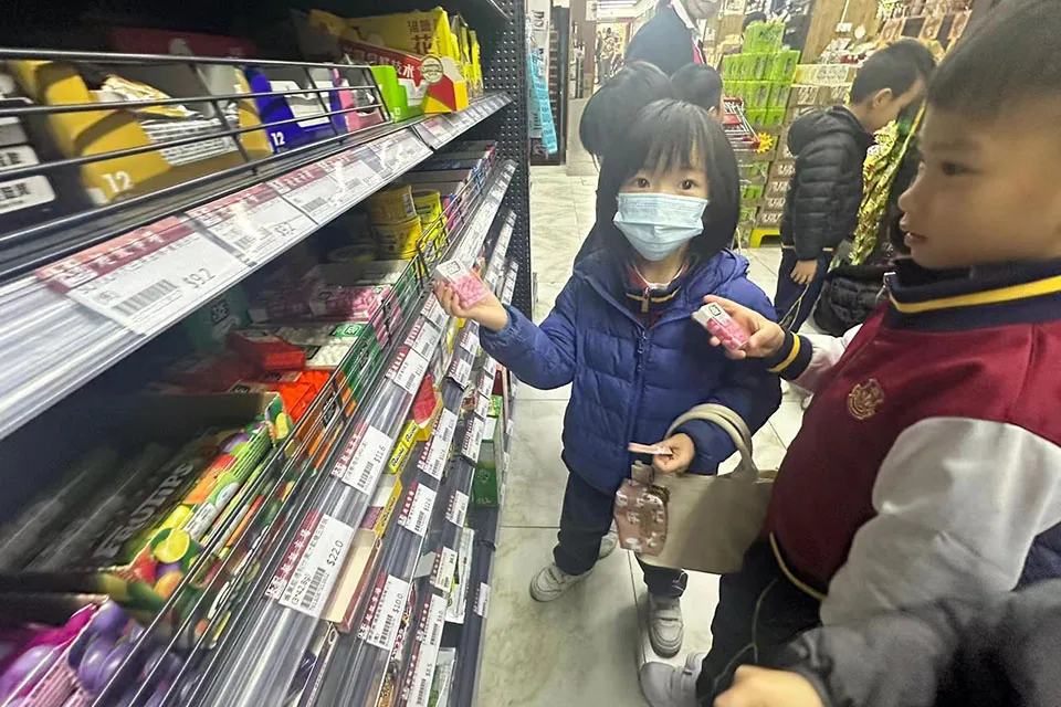 K3到超級市場體驗活動