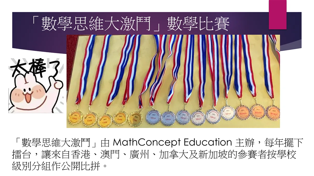 「數學思維大激鬥」數學比賽