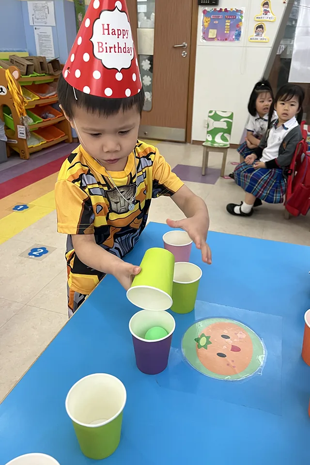 幼稚園3、4月份生日會