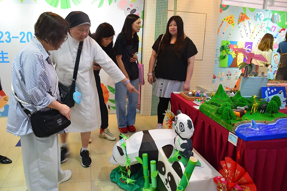 香港聖母潔心黃大仙幼稚園到訪聖保祿學校幼稚園部參觀交流