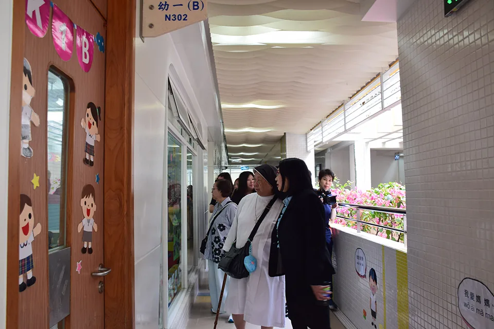 香港聖母潔心黃大仙幼稚園到訪聖保祿學校幼稚園部參觀交流