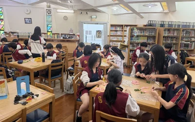 中學愛心義工小組母親節活動