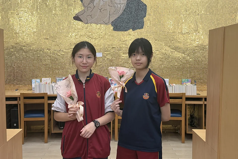 中學愛心義工小組母親節活動