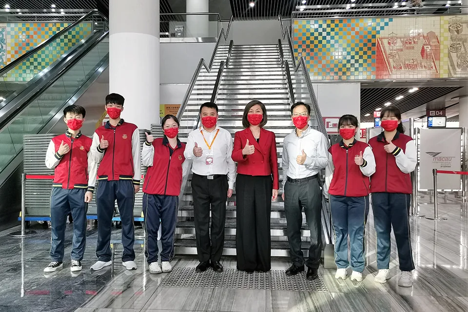 奮鬥百年路，啓航新征程——澳門青少年北京學習參訪團