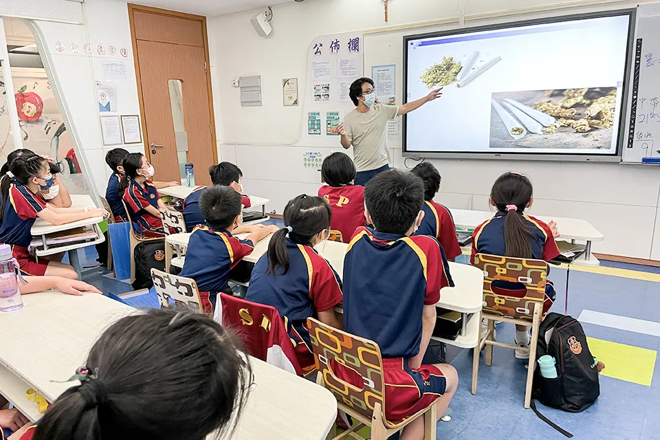 「預防濫藥」入班講座