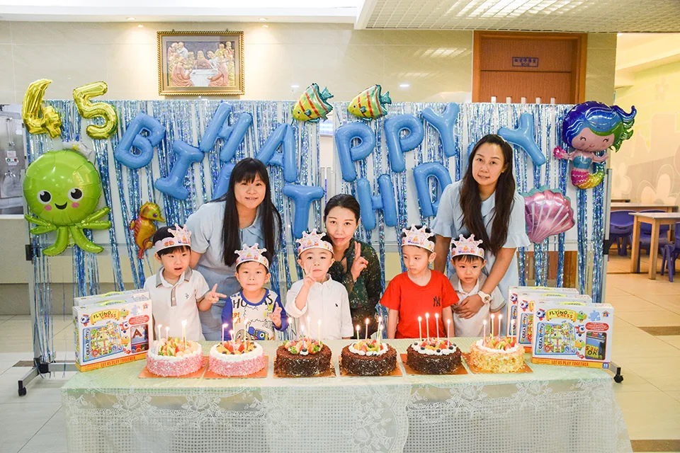 幼稚園9-10月生日會