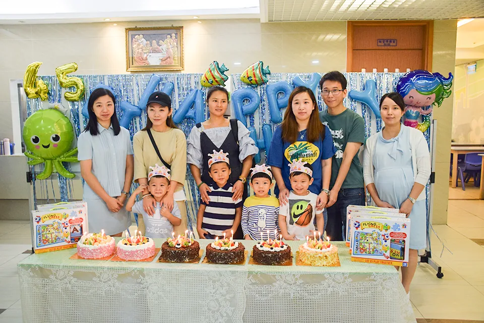 幼稚園9-10月生日會
