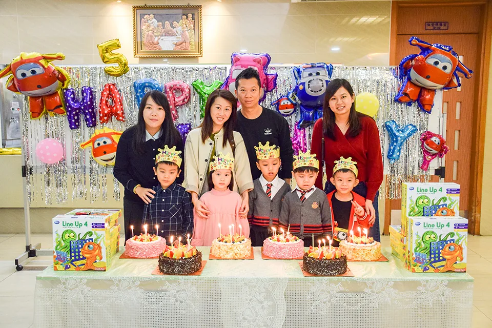 幼稚園11月12月生日會