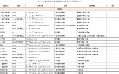 2023-2024學年校隊報名資料表-小學
